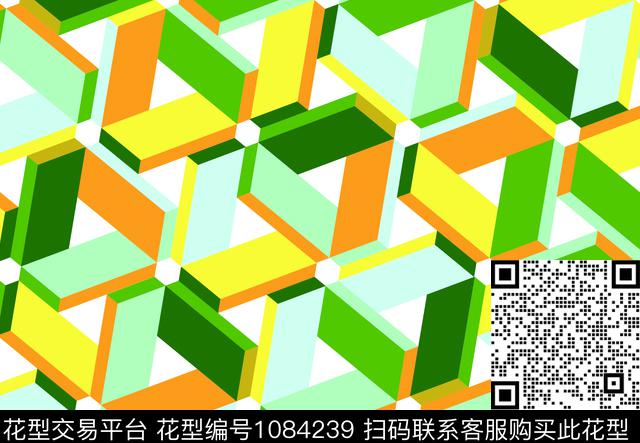 三角形几何大牌风传统印花华亿平台下载（图片编号: 1084239） - 瓦栏（Walan）