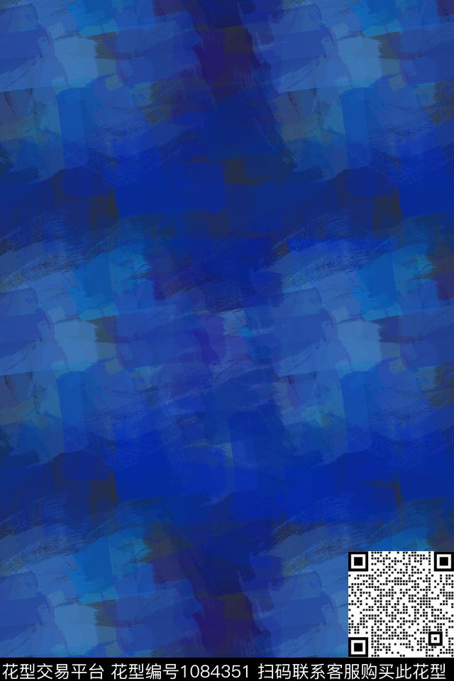 抽象迷彩男装休闲花卉数码印花华亿平台下载（图片编号: 1084351） - 瓦栏（Walan）