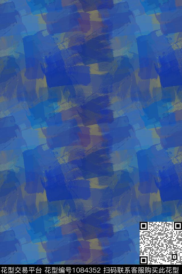 抽象迷彩男装休闲花卉数码印花华亿平台下载（图片编号: 1084352） - 瓦栏（Walan）