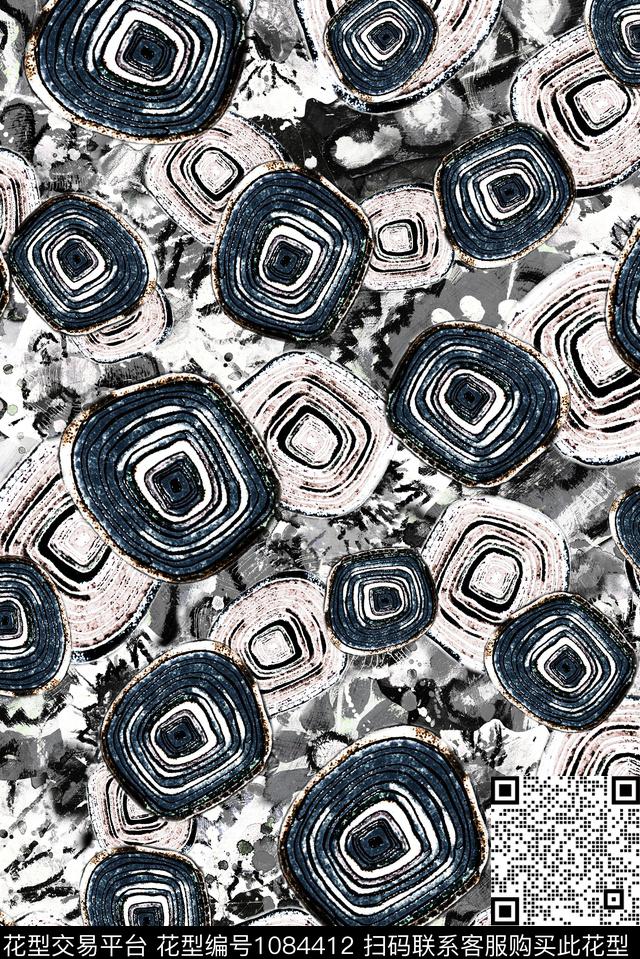 数码华亿平台抽象大牌风数码印花华亿平台下载（图片编号: 1084412） - 瓦栏（Walan）