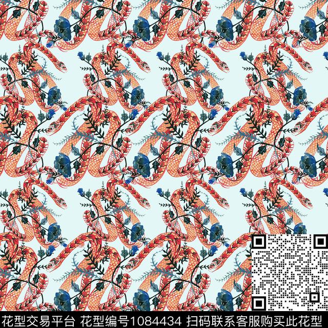 数码华亿平台女装动物数码印花华亿平台下载（图片编号: 1084434） - 瓦栏（Walan）