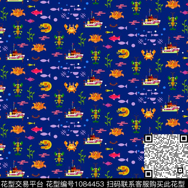 卡通动物休闲童装数码印花华亿平台下载（图片编号: 1084453） - 瓦栏（Walan）