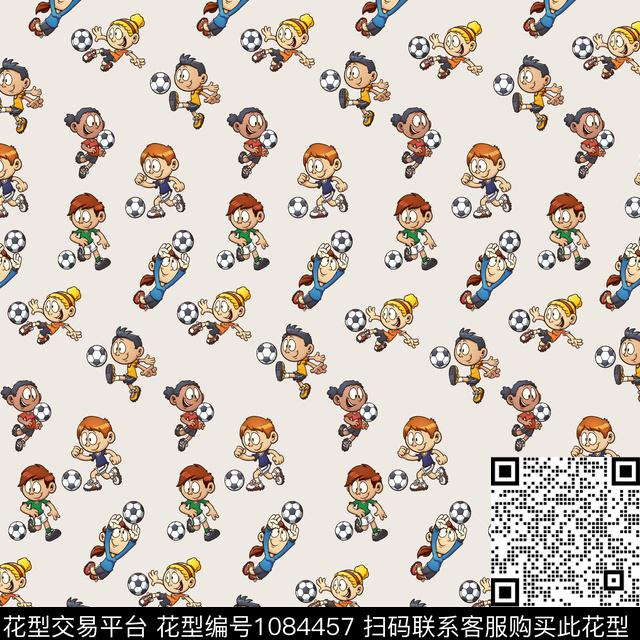 卡通动物休闲童装数码印花华亿平台下载（图片编号: 1084457） - 瓦栏（Walan）