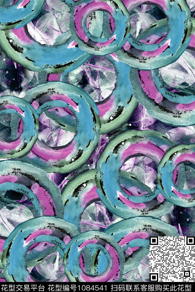 男装几何大牌风数码印花华亿平台下载（图片编号: 1084541） - 瓦栏（Walan）