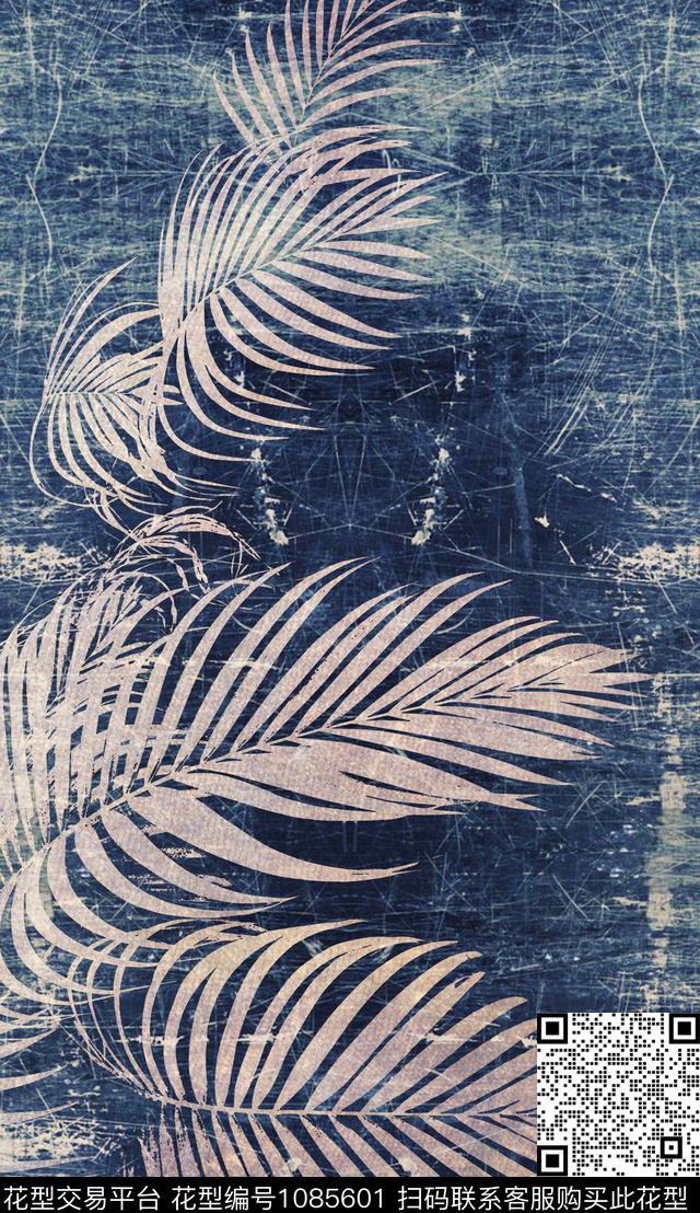 牛仔大牌风西部数码印花华亿平台下载（图片编号: 1085601） - 瓦栏（Walan）