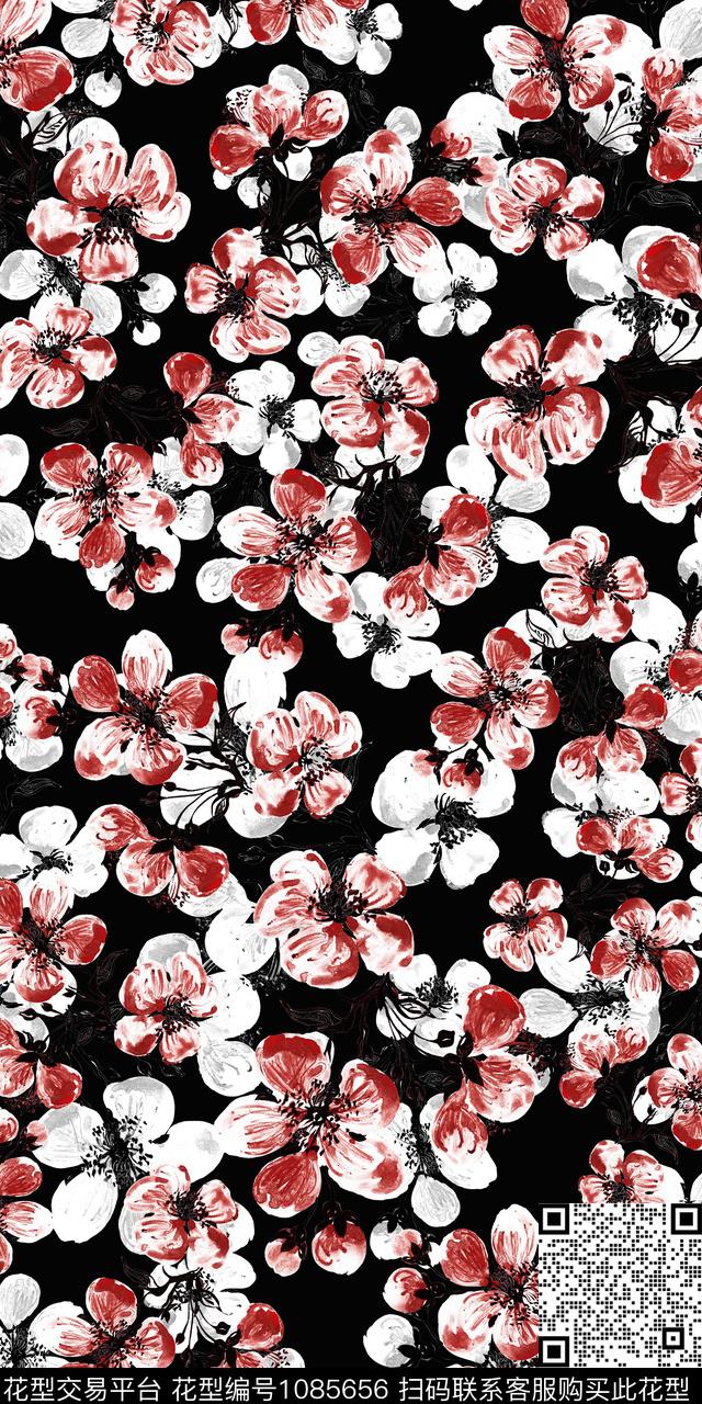 数码华亿平台抽象大牌风数码印花华亿平台下载（图片编号: 1085656） - 瓦栏（Walan）