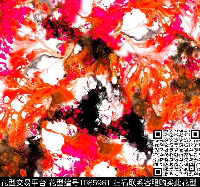 抽象运动健身裤数码印花华亿平台下载（图片编号: 1085961） - 瓦栏（Walan）