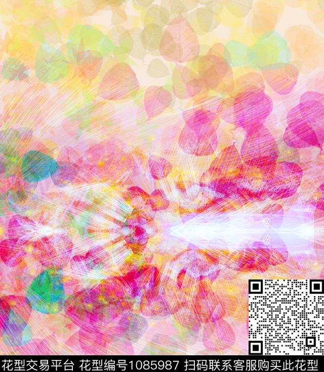 炫彩数码华亿平台春夏华亿平台数码印花华亿平台下载（图片编号: 1085987） - 瓦栏（Walan）