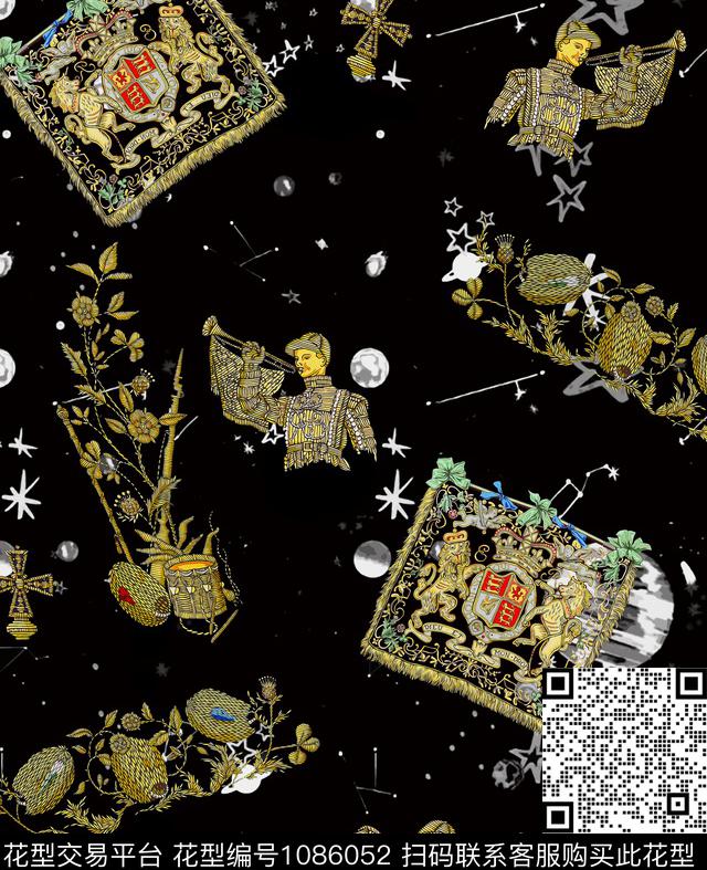 数码华亿平台男装复古数码印花华亿平台下载（图片编号: 1086052） - 瓦栏（Walan）