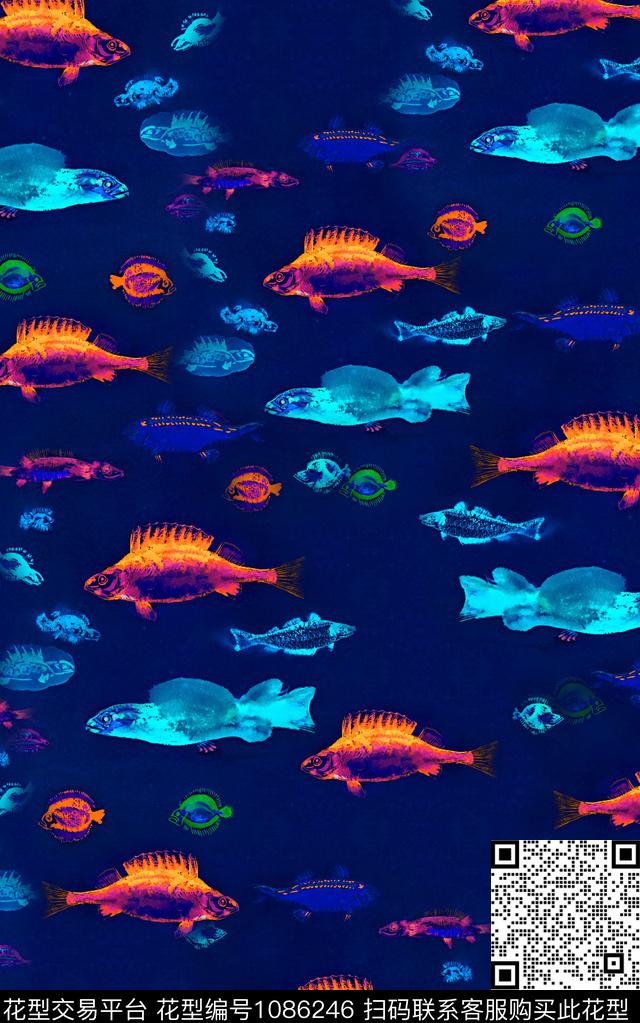 数码华亿平台卡通动物数码印花华亿平台下载（图片编号: 1086246） - 瓦栏（Walan）