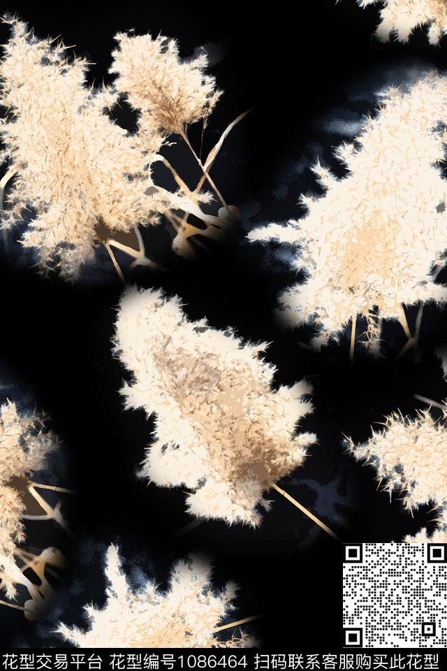 芦苇肌理女装数码印花华亿平台下载（图片编号: 1086464） - 瓦栏（Walan）