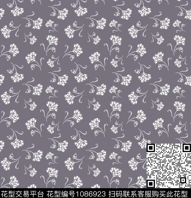 淑女少女素雅数码印花华亿平台下载（图片编号: 1086923） - 瓦栏（Walan）