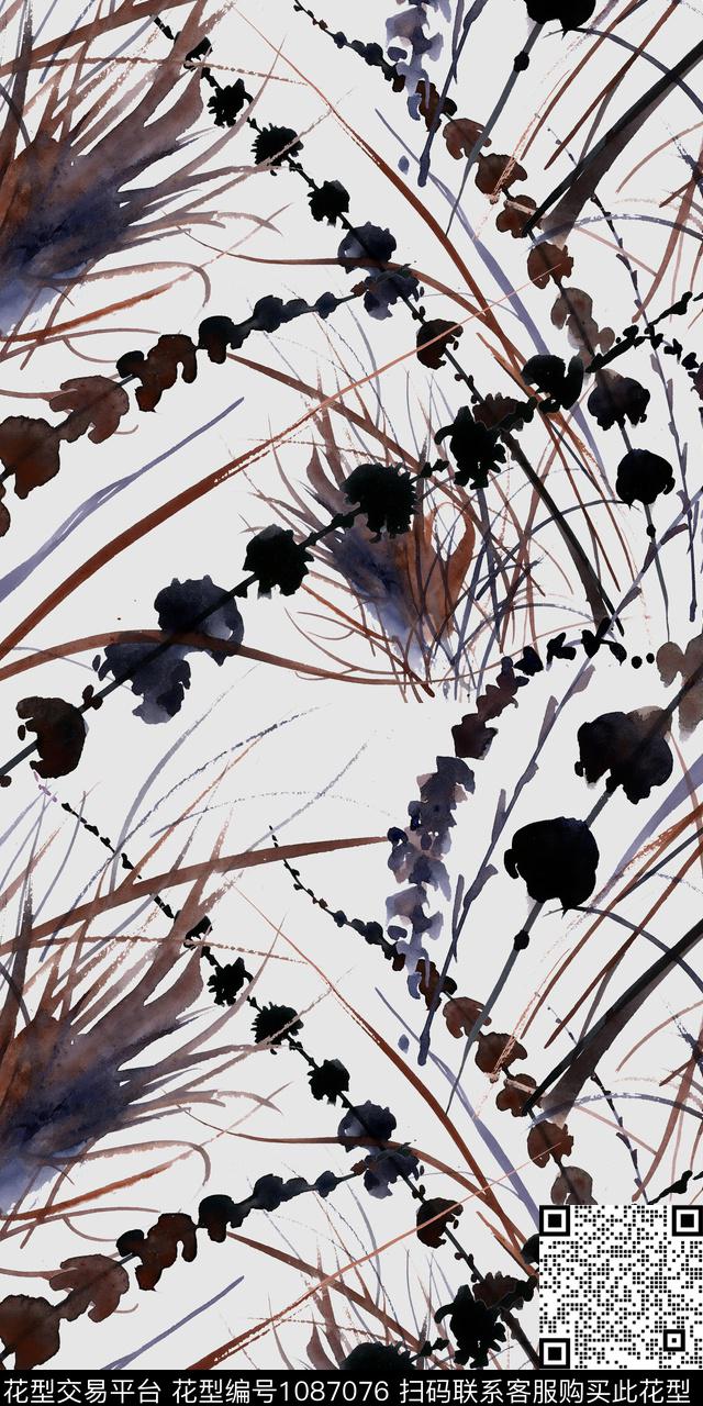 数码华亿平台抽象大牌风数码印花华亿平台下载（图片编号: 1087076） - 瓦栏（Walan）