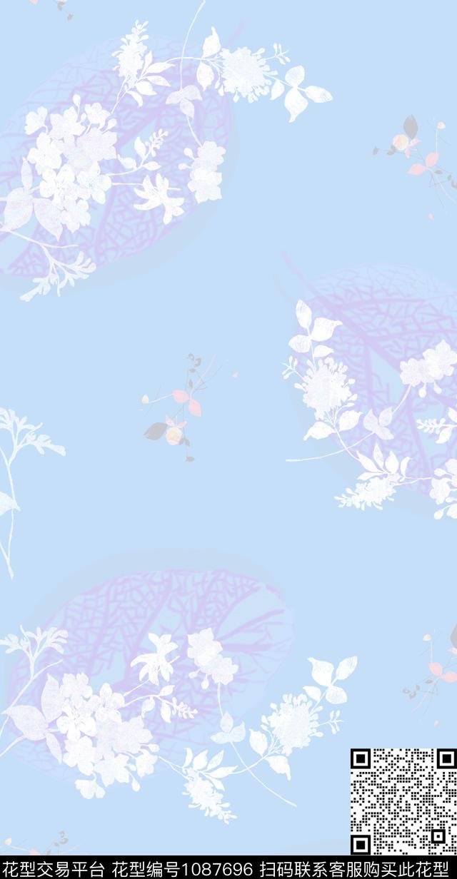 少女休闲简约数码印花华亿平台下载（图片编号: 1087696） - 瓦栏（Walan）