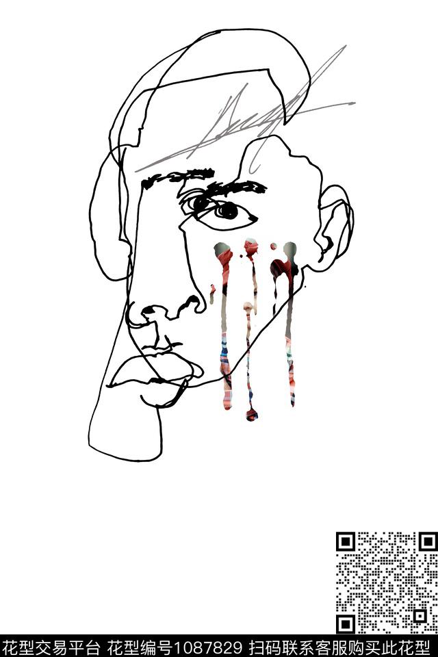 定位花男装潮牌传统印花华亿平台下载（图片编号: 1087829） - 瓦栏（Walan）