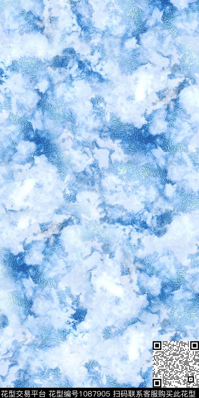 数码华亿平台抽象女装数码印花华亿平台下载（图片编号: 1087905） - 瓦栏（Walan）