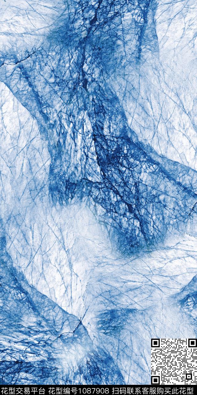 数码华亿平台抽象女装数码印花华亿平台下载（图片编号: 1087908） - 瓦栏（Walan）