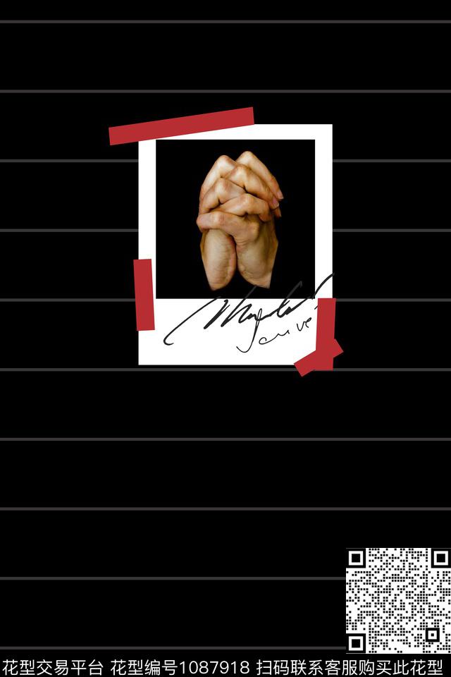 定位花男装潮牌数码印花华亿平台下载（图片编号: 1087918） - 瓦栏（Walan）