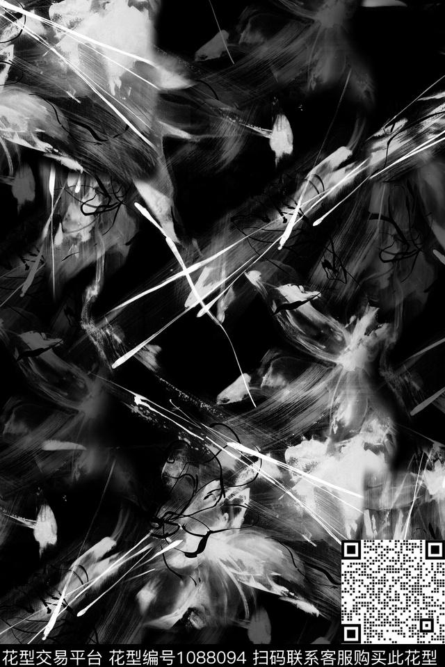 线条男装潮牌数码印花华亿平台下载（图片编号: 1088094） - 瓦栏（Walan）