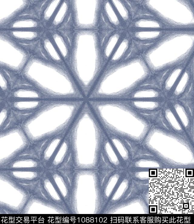 几何墙纸床品传统印花华亿平台下载（图片编号: 1088102） - 瓦栏（Walan）