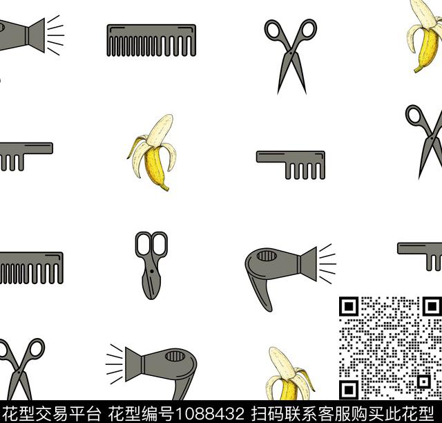 沙滩裤可爱趣味传统印花华亿平台下载（图片编号: 1088432） - 瓦栏（Walan）