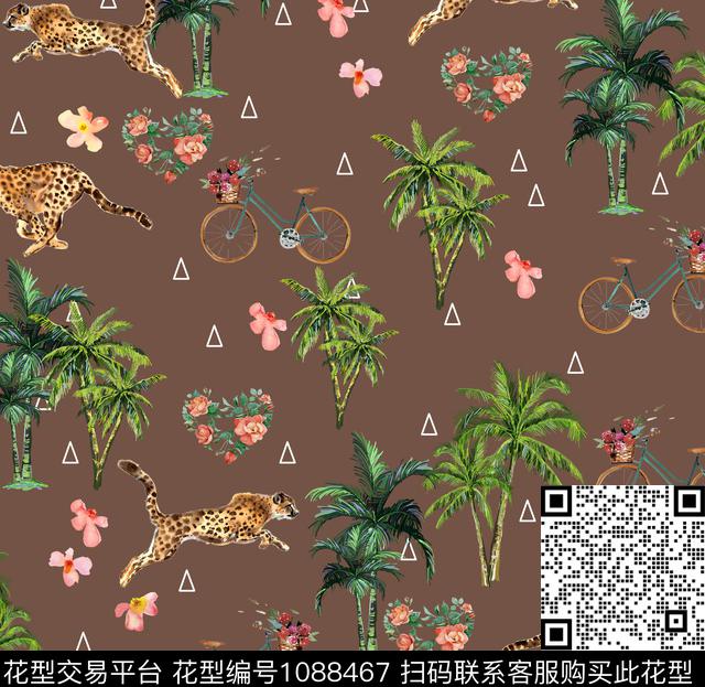 少女趣味休闲数码印花华亿平台下载（图片编号: 1088467） - 瓦栏（Walan）