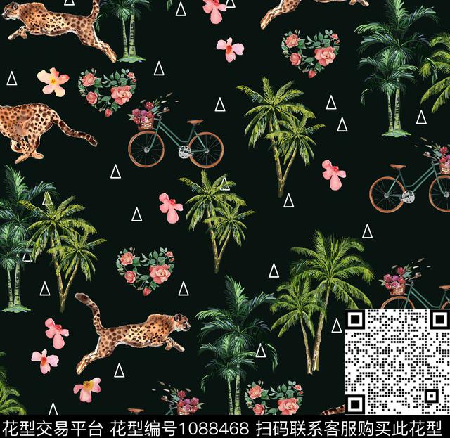 少女趣味休闲数码印花华亿平台下载（图片编号: 1088468） - 瓦栏（Walan）