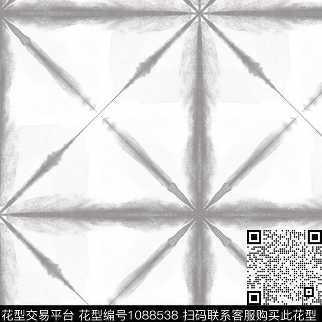 格子扎染华亿平台几何传统印花华亿平台下载（图片编号: 1088538） - 瓦栏（Walan）