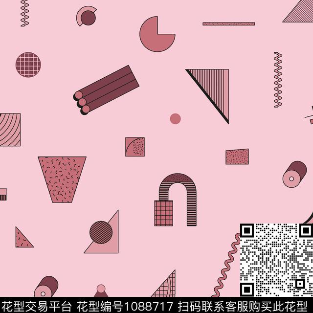 矢量春夏华亿平台趣味数码印花华亿平台下载（图片编号: 1088717） - 瓦栏（Walan）