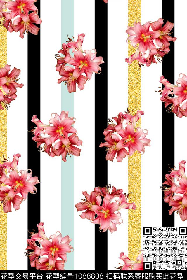 数码华亿平台定位花花卉数码印花华亿平台下载（图片编号: 1088808） - 瓦栏（Walan）