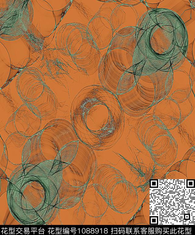 条纹创意抽象数码印花华亿平台下载（图片编号: 1088918） - 瓦栏（Walan）