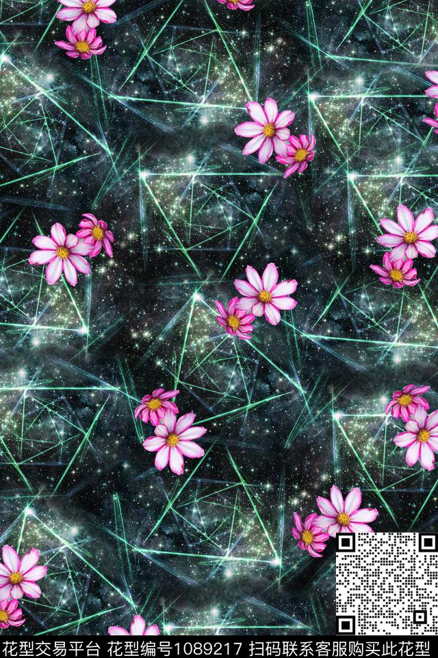 小碎花花卉复古数码印花华亿平台下载（图片编号: 1089217） - 瓦栏（Walan）