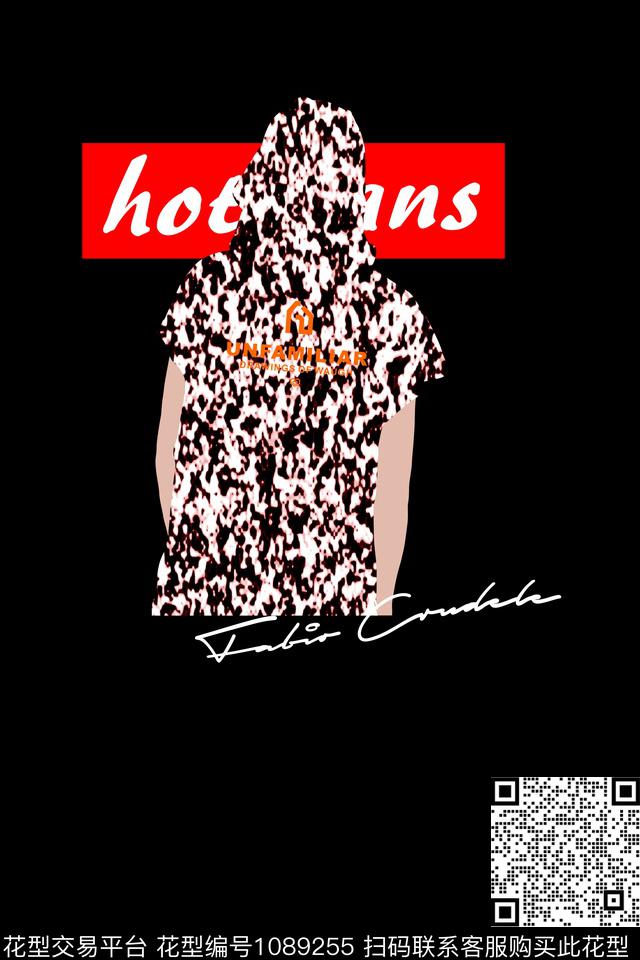 定位花人物潮牌传统印花华亿平台下载（图片编号: 1089255） - 瓦栏（Walan）