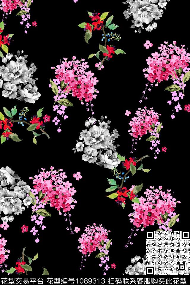 小碎花女装泳装数码印花华亿平台下载（图片编号: 1089313） - 瓦栏（Walan）