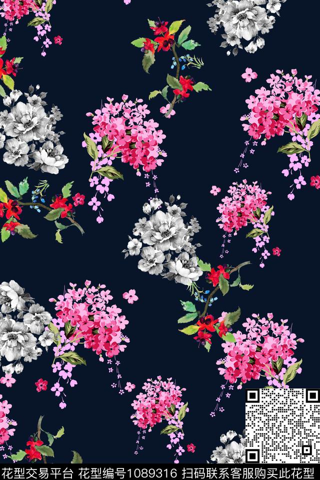 小碎花女装泳装数码印花华亿平台下载（图片编号: 1089316） - 瓦栏（Walan）