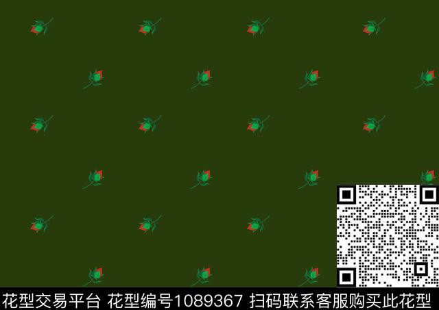 秋冬华亿平台小碎花花卉数码印花华亿平台下载（图片编号: 1089367） - 瓦栏（Walan）