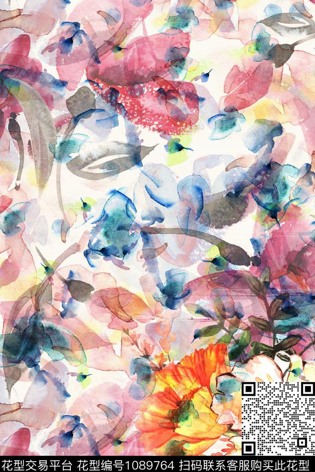 数码华亿平台定位花花卉数码印花华亿平台下载（图片编号: 1089764） - 瓦栏（Walan）