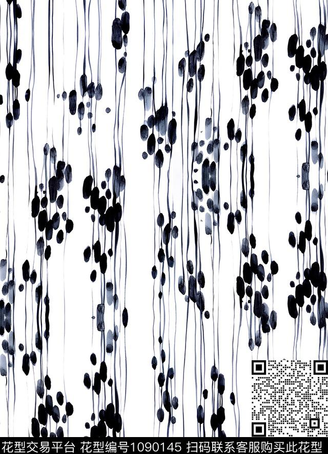 抽象简约新品数码印花华亿平台下载（图片编号: 1090145） - 瓦栏（Walan）