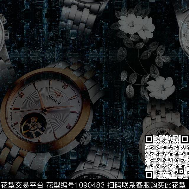 男装复古大牌风数码印花华亿平台下载（图片编号: 1090483） - 瓦栏（Walan）