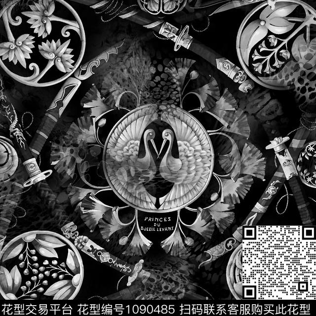 男装复古大牌风数码印花华亿平台下载（图片编号: 1090485） - 瓦栏（Walan）