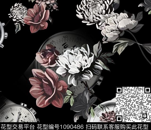 男装复古大牌风数码印花华亿平台下载（图片编号: 1090486） - 瓦栏（Walan）