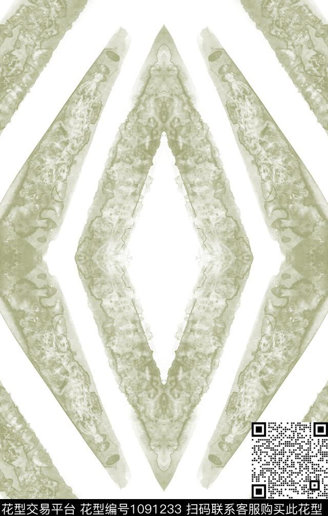 几何墙纸床品传统印花华亿平台下载（图片编号: 1091233） - 瓦栏（Walan）