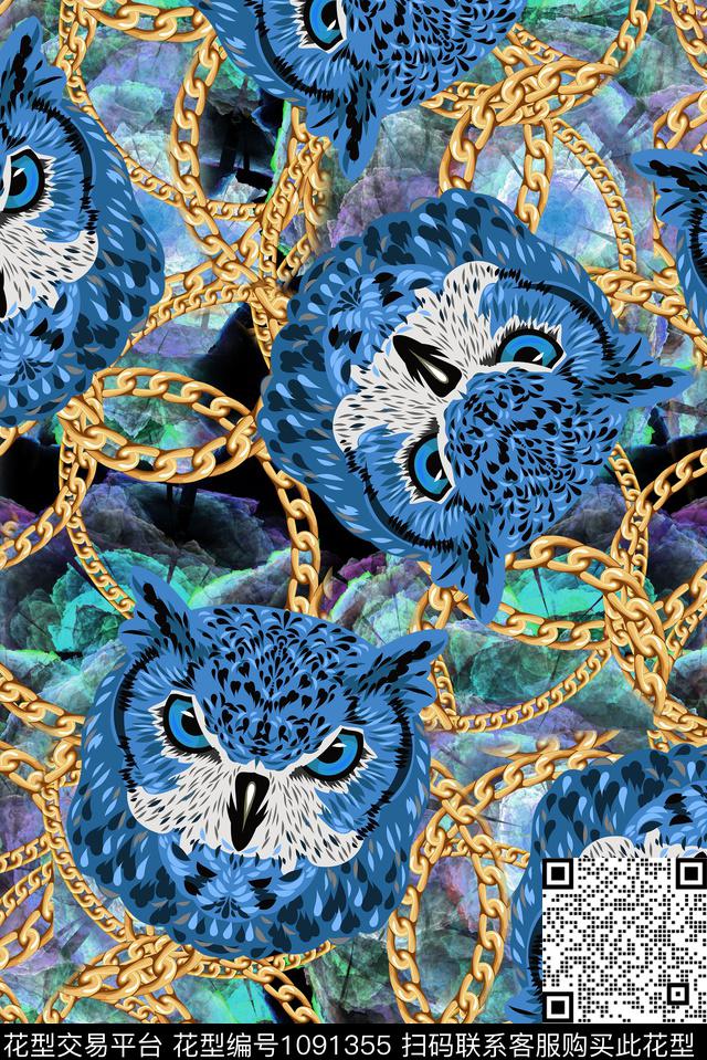 数码华亿平台定位花男装数码印花华亿平台下载（图片编号: 1091355） - 瓦栏（Walan）