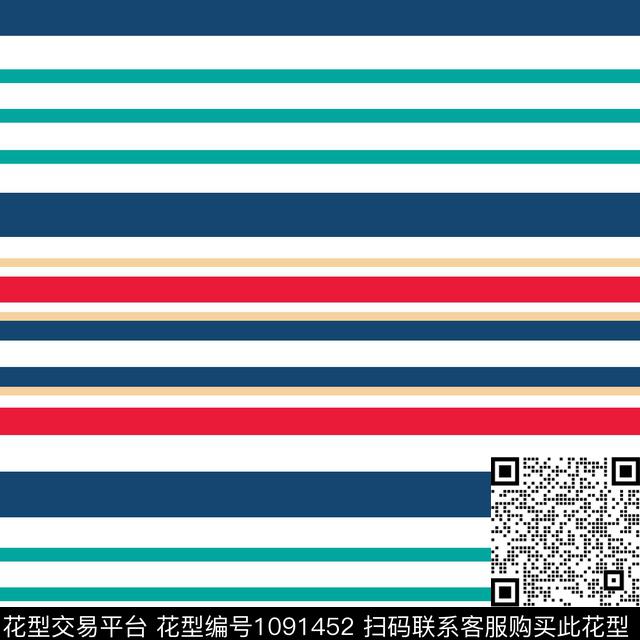 条纹女装大牌风传统印花华亿平台下载（图片编号: 1091452） - 瓦栏（Walan）