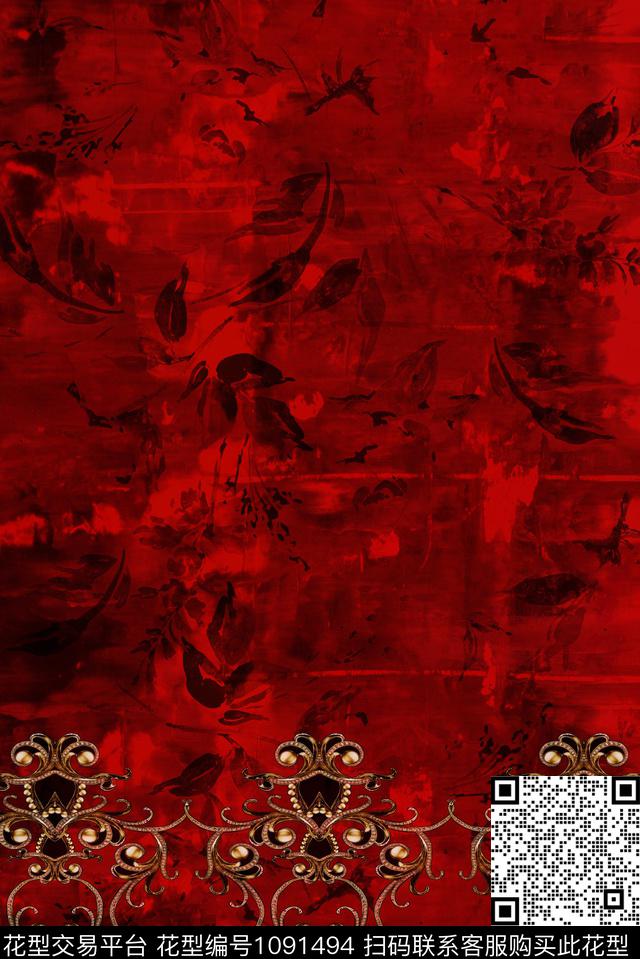 数码华亿平台定位花花卉数码印花华亿平台下载（图片编号: 1091494） - 瓦栏（Walan）