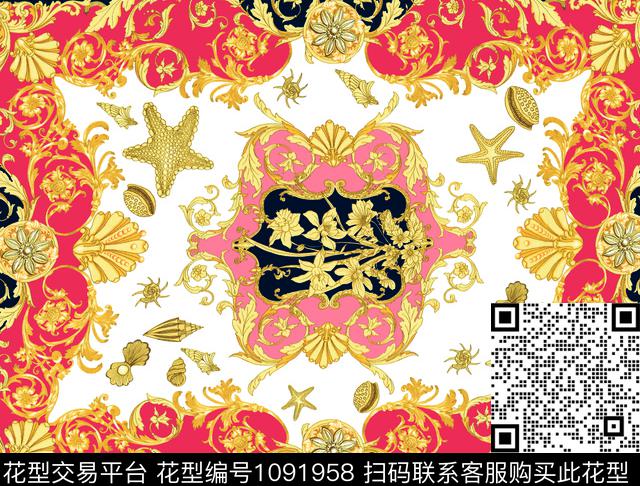 方巾女装民族风数码印花华亿平台下载（图片编号: 1091958） - 瓦栏（Walan）