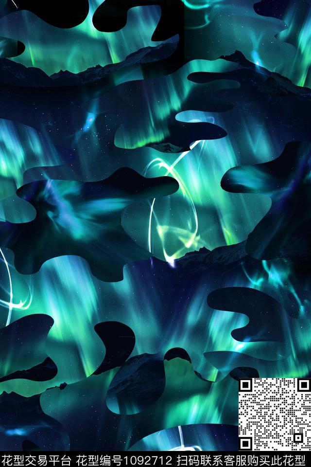 男装极光数码印花华亿平台下载（图片编号: 1092712） - 瓦栏（Walan）