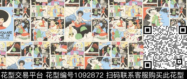 数码华亿平台夹克动漫数码印花华亿平台下载（图片编号: 1092872） - 瓦栏（Walan）