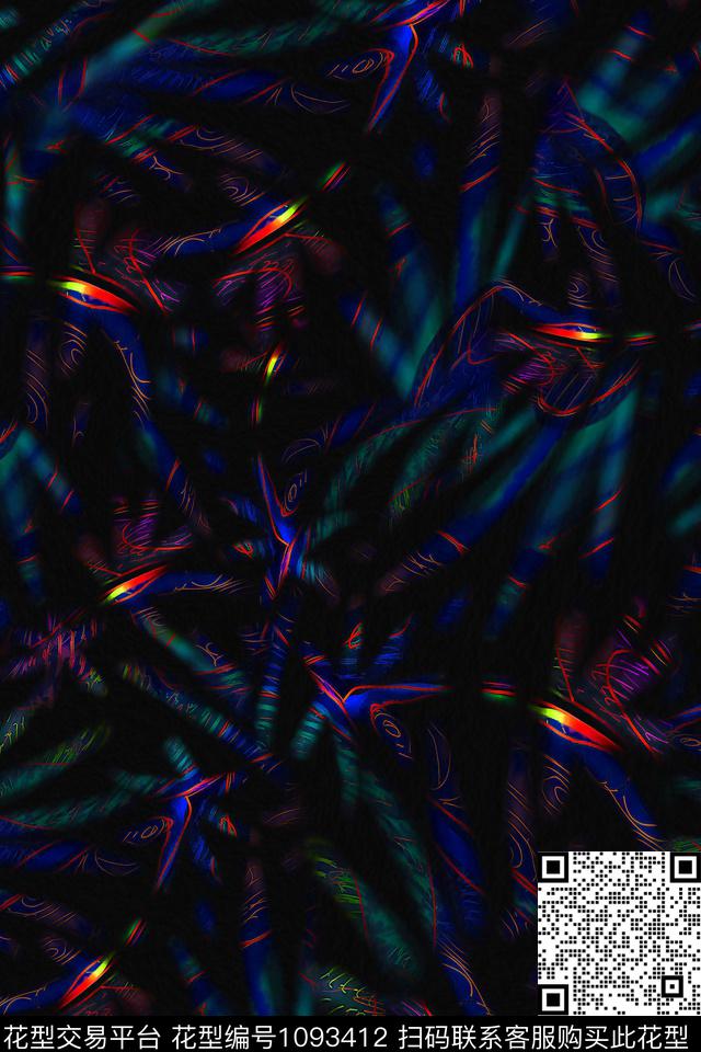 数码华亿平台肌理抽象数码印花华亿平台下载（图片编号: 1093412） - 瓦栏（Walan）