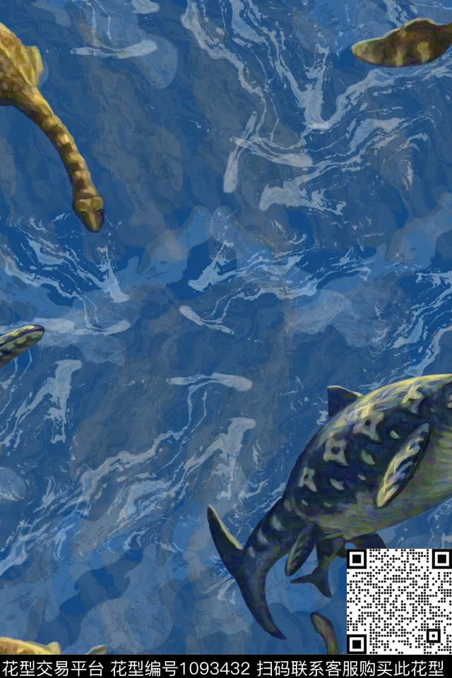 创意数码华亿平台男装数码印花华亿平台下载（图片编号: 1093432） - 瓦栏（Walan）